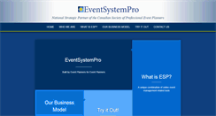Desktop Screenshot of eventsystempro.com